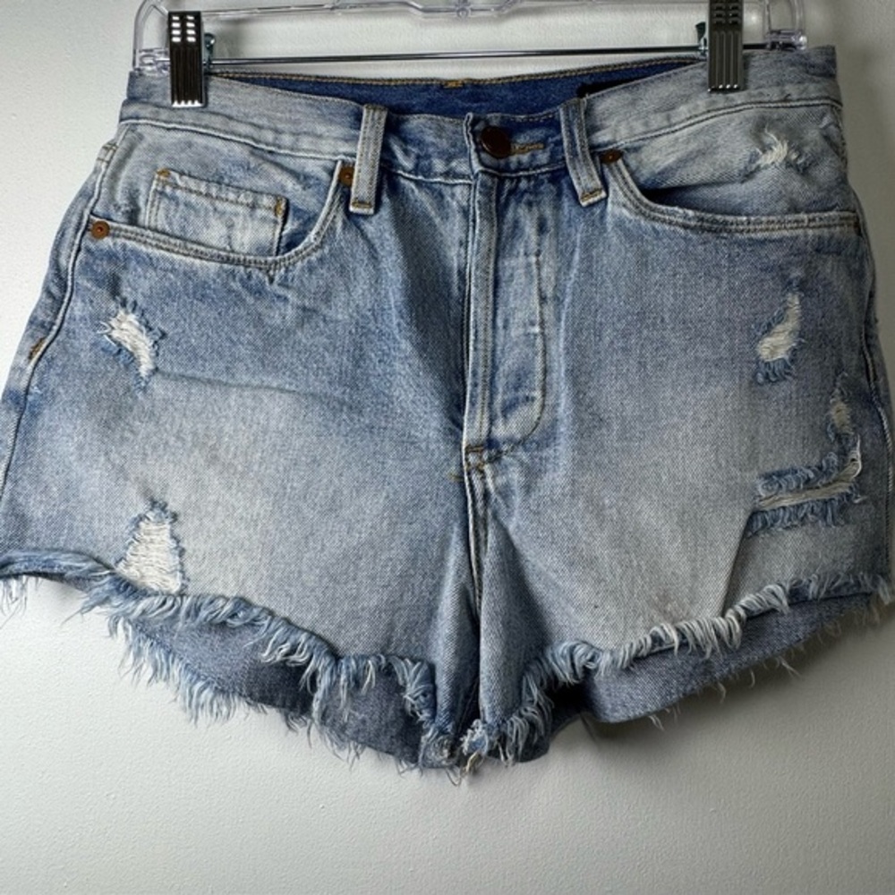 BLANKNYC Denim Distressed Women's Shorts 28